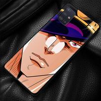 Soft Phone Case for Samsung Galaxy A21S A51 A71 A12 A50 A70 A31 A41 A02S A72 Shockproof Coque Shell Anime JoJo Killer Queen Samsung A12 gray