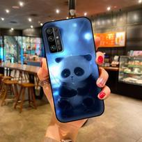 Dėklas, skirtas Huawei P30 Lite P Smart Z Y6 Y7 2019 P40 Pro P20 Honor 9X 8X Play 9A 20 9S telefono dangtelis Super Cute Panda Funda Sac Huawei P40 Lite