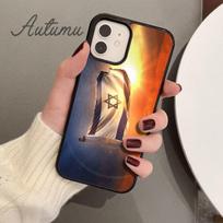 Izraelio vėliava pirštų telefono dėkle, skirtame iPhone 11 12 13 14 Pro Max mini XR XS SE 2020 7 8 Plus Samsung Galaxy S21 S22 Dangtelio korpusas iPhone 5 5s SE black