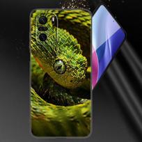 Gyvūno Gyvatės Telefono Dėklas Skirtas Xiaomi Mi POCO X3 NFC GT M4 M3 12 11T 10T Pro A3 11 Lite NE 5G 12X 11i F3 Minkštas TPU Juodas Dangtelis Xiaomi Mi A3