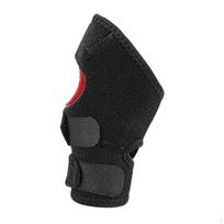 Weightlifting Wrist Wrap Hand Brace Protector, Strap, Support for Workout Sports Right black