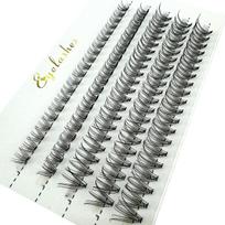 40D/60D/80D Mink Eyelashes 100 Bundles Natural Eyelash extension 3D Russia Individual Eyelash Cluster Makeup Tools Lashes Cilia D&0.07mm&9mm