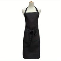 1pcs Cooking Apron with 2 Pockets, Chef's Adjustable Bib Apron for Women and Men 1pcs juoda