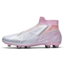 Futbolo batai 36-45Unisex Futbolo bateliai Vyriški Aukšti Aulai Lauko Profesionalūs Treniruočių Dygliuoti Sportiniai Futbolo Batai 36 rožinė