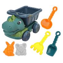 Purvo modeliavimas S Smėlio paplūdimys Vaikų rinkinys Kasimas Lauke Dinozauro pilis Smėlio dėžė Žaidimas Vaikai Forma Žaidimas Sodininkystei Kūdikis