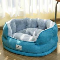 Veislynas žiemos šiltas keturių sezonų universalus mažas šuo meškiukas bichon lova sofa Cyber ​​Celebrity Cat lizdas naminių gyvūnėlių reikmenys M-50x48x20cm