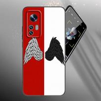 Velnias Šėtonas Menas Telefono dėklas Skirta Xiaomi Mi 10T 11i 11T Note 10 11 Lite NE F1 POCO F3 M3 X3 GT NFC M4 X4 Pro 5G Minkštas Juodas Dangtelis Xiaomi Mi 10T(Pro)