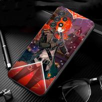 Case For Samsung Galaxy A51 A12 A21s A71 A52 A31 A32 A02s A72 A11 A41 A22 A01 A51 5G A02 F42 Cover Genshin Impact Game Girl Samsung F42 5G