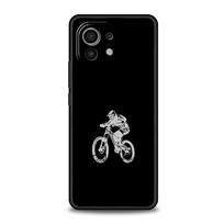 Kalnų dviračių dviračių telefono dėklas, skirtas Xiaomi 12T 12 13 Pro Poco X3 NFC M3 F3 F4 M4 X4 Mi Note 10 11 Lite 10T 5G 11T 9T dangtelis Mi 10T Pro 5G black