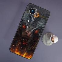 Drakonas Šaunus Menas Huawei Honor Magic 5 Lite 70 50 X8 X9 a P20 P30 P40 P50 P60 Pro P Smart Nova 9 5T dėklui P Smart 2021 black