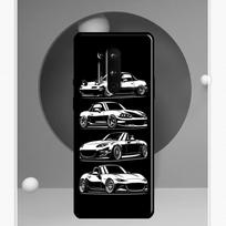 JDM Automobilis RX7 MX5 Dėklas OnePlus Ace 11 9 10 Pro 9RT 10T 8T Dangtelis OnePlus Nord CE 2 Lite 2T N10 N20 OnePlus Nord N10