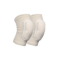 Protective Sports Knee Pads for Men Women, Kids Knees  Braces, 1Pair M 40-65KG white