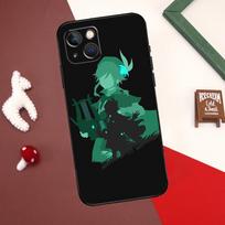 Genshin Impact Venti Phone Case For iPhone 11 12 13 14 15 Pro Max Mini Cover For iPhone XR X XS Max 7 8 Plus SE 2020 iPhone XS MAX black