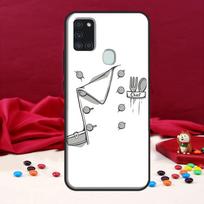 Baking Cook Chef For Samsung Galaxy A34 A54 A14 A71 A51 A31 A11 A12 A22 A32 A52 A72 A50 A13 A53 Case Samsung A73 5G red