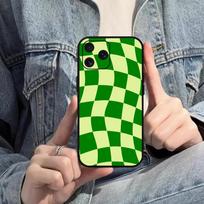 Išprotėjęs languotas telefono dėklas Samsung S20 S21 S22 S23 S24 Note 20 4G 5G Plus Ultra juodas minkštas dėklas SamsungS20ULTRA5G white