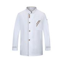 Women's Four Seasons Long-sleeved Chef Clothes Catering Restaurant Hotel Work Clothes 4XL