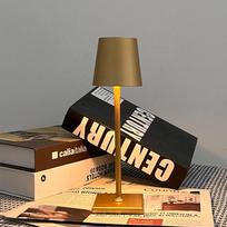 Mini LED Table Lamp Type-C  Battery Wireless Rechargeable Luxury Bedside Room Decor Led Lights Home Decoration