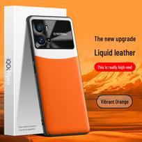 iQOO9pro Leather Protective Case: Anti-Fall, Anti-Fouling, One-Piece Design iQOO9pro gray