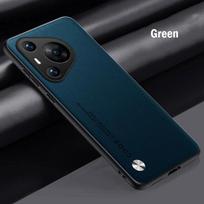 Luxury Leather Phone Case for Huawei Pura 70 Ultra Pro Plain Skin Shockproof Soft Back Cover for Huawei Pura70 P60 Pro Pura 70 Pro Plus geltona