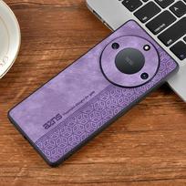 Prabangus verslo odinis telefono dėklas Honor 100 90 80 70 60 Pro, smūgiams atsparus dėklas Honor 80 SE 80GT 60SE, rėmelis, coque For Honor 100 violetinė
