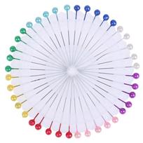 40 gražių drabužių siuvėjų kriaušių sagės adata siuvimo reikmenų perlas tiesi adata Multicolor white