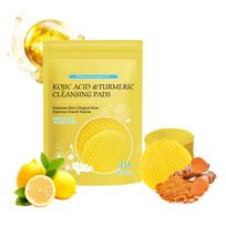 Valomosios kempinėlės veidui ir kūnui, suspaustos kojinės veido kempinėlės, švelnus valiklis visų tipų odai 20ml One Size yellow