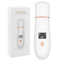 EMS Skin Scrubber Ultragarsinis veido odos šveitiklis veido valymo mentele inkštirų šalinimo priemonė veido valymo priemonė balta
