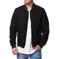 2024 Spring And Autumn New Trendy American Bomber Jacket Trendy Men's Loose Casual Solid Color Large Size Jacket Men's Jacket 3XL juoda