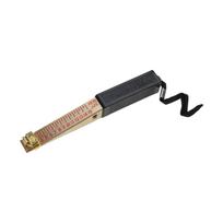 Vernier Feeler Gauge 1-15mm House Engineering Inspection Flatness Measuring Tool 0.2mm/0.5mm Wedge Shaped Feeler Gauge A black