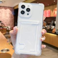 Phone case for iPhone 13 11 15 12 14  Pro Max Plus Samsung S24 S23 S22 ULTRA Plus FE  A05 A12 A15 A25 A33 A35 A53 A54 anti-fall card holder Samsung S24 ULTRA tamsiai violetine spalva