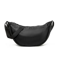 Casual PU Hobos Crossbody Bag for Women Designer Shoulder Bags Large Capacity Tote Lady Travel Shopper Bag Female Purses juoda