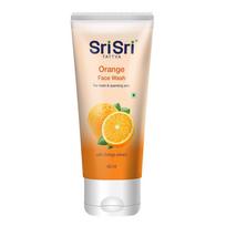 Skalbimo gelis su apelsinu (60 ml), Apelsininis veido prausiklis Sri Sri Tattva beige