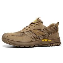 Labor Insurance Shoes Men's Anti-smashing, Anti-piercing, Breathable Steel Bag Head Work Shoes, Electric Welding Welder Safety Shoes 36