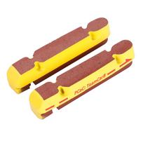 1 Pair Bicycle Brake Pads for Carbon Rim Wheel Bike Brake Shoes Rubber Bike Disc Brake Pads Brake Replacement Pads Sets