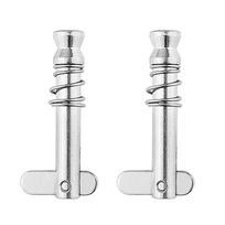 Bimini Pins Bimini Top Hardware, Quick Release 316 Stainless Steel Pin Boat Canopy Pins for Boat Canopy Marine Hardware white