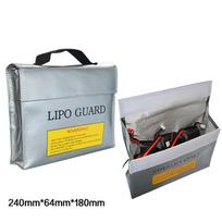 LiPo Li-Po baterija, ugniai atspari saugos sauga, saugus krepšys 240 * 64 * 180 mm