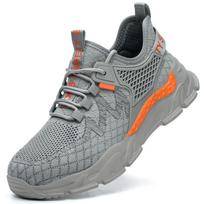 Anti-smashing and Anti-piercing Labor Insurance Shoes Insulated 6KV Lightweight Fly-woven Sports Old Protection Safety Shoes 36