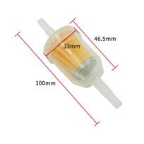 Universal Motorcycle Scooter Off-Road Vehicle Retrofit Accessories Gasoline Filter Gasoline Oil Cup Filter 5PC