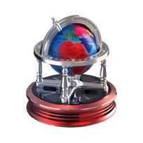 „Solar Car Globe“ aromaterapinis besisukantis kvepalų dekoro oro valytuvas aplinkai nekenksmingas kvapų šalinimo priemonė, saugus kvapas raudona