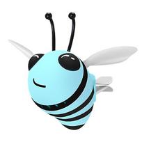 „Bee Car Auto Outlet Vent“ kvepalų klipas „Scent Ornament Fragrance“ oro gaiviklis mėlyna
