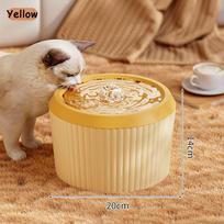 3L Pet Water Fountain Automatic multiple filtration Cat Water Dispenser with LED Light Silent USB Dog Drinker Anti-Dry Cat bowl 3L violetinė