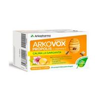 Arkopharma Arkovox Propolis  Vitamin C 24 Honey-Lemon Tablets