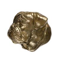 Bulmastifas - atminimo lenta su šunimi, personalizuota padėka, apdovanojimas, diplomas su dedikacija iš prekės ženklo Art-Dog ruda