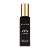 Bella Vita Luxury Ceo Woman Eau De Parfum Liquid Perfume & Vanilla|Premium, Long Lasting Woody & Fruity Fragrance Scent For Women, 20ML black