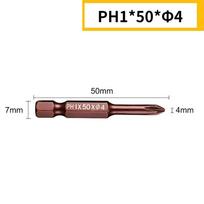 Alloy Steel Screw Driver Bit Chromium Vanadium Alloy Steel