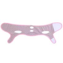 Grožio veido modeliavimo miego kaukė 3D viso veido pakėlimo miego kaukė Daugkartinio naudojimo kvėpuojantis veido liekninimo pakėlimo dirželis V linijos kaukė white