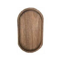 Nedidelis ovalus medinis japoniško stiliaus padėklas desertams ir popietės arbatai, pagamintas iš medžio masyvo. Acacia wood small oval 19*10CM