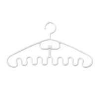 Multi-port Waves Hanger Support for Clothes Drying Rack Hook Multifunction Clothes Rack Wardrobe Storage Hangers Home Supplies balta
