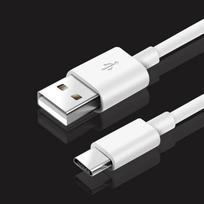 10pcs Fast Quick Charging Type C to USB A Data Charger Cable 1m 2M 3M Cables For Samsung Galaxy S10 S20 S21 Htc lg android phone 0.25M balta