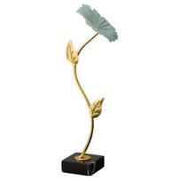 Creative Lotus Figurine Color Painting Iron Art Ornamental A